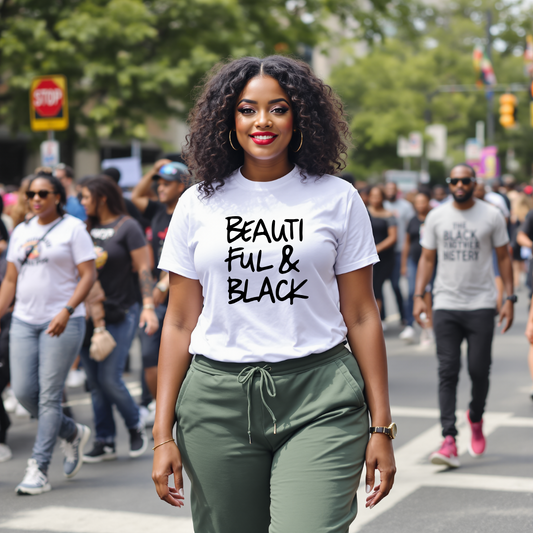 Beautiful & Black T-shirt